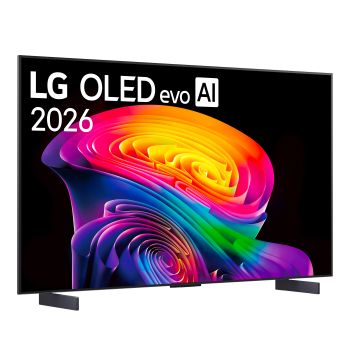 Foto inclinata TV OLED42C66LB 2026